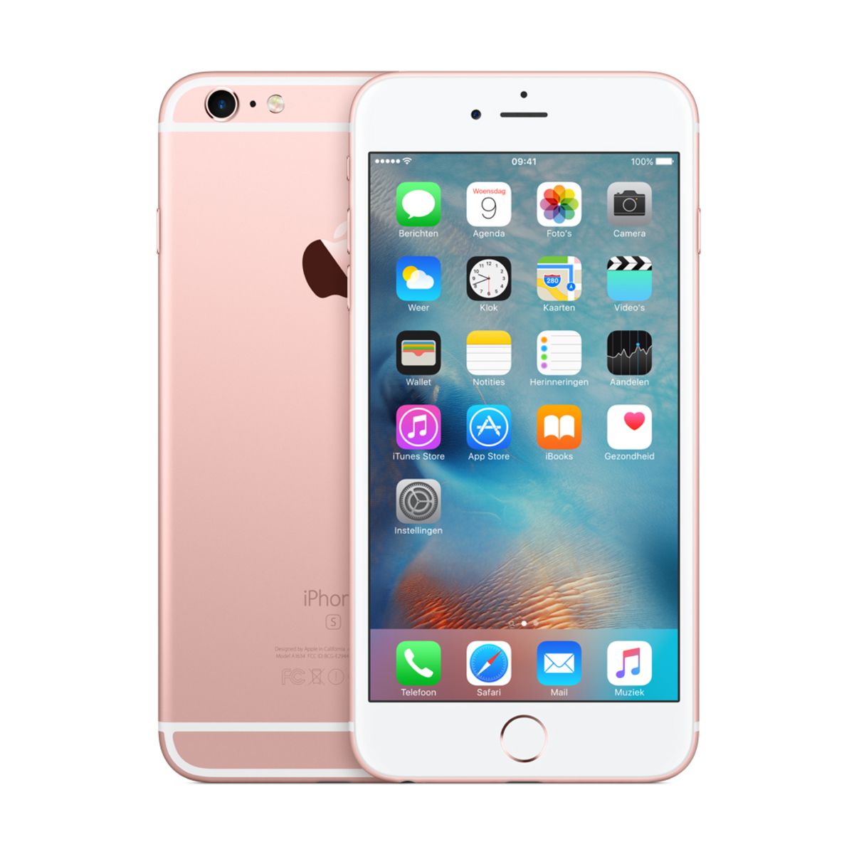 APPLE iPhone 6s Plus -  128 Go - Ecran 5.5 pouces -  Or Rose