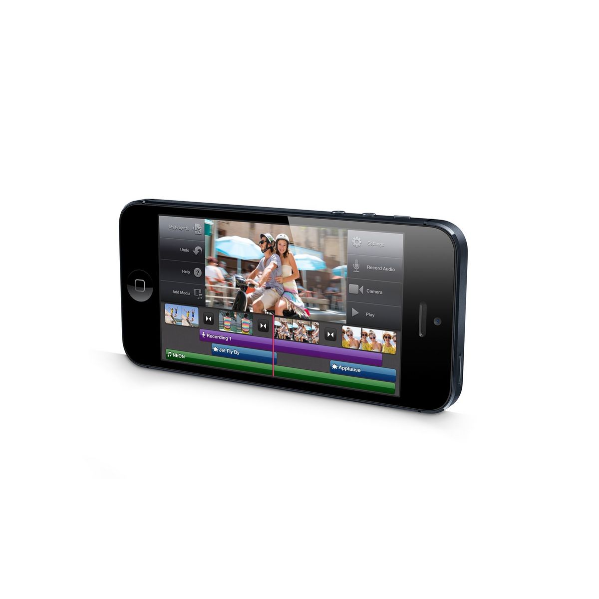 APPLE Smartphone - iPhone 5 - Noir - Reconditionné Lagoona Grade B - 16 Go