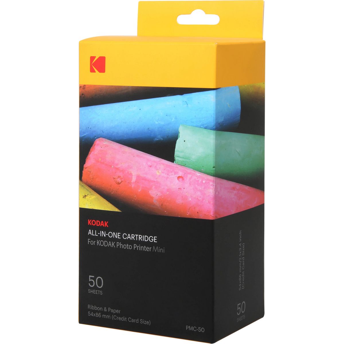 KODAK Papier photo tout en un cartouche et papier x50 photos