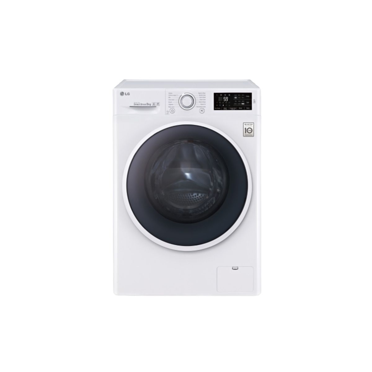 LG Lave-linge hublot F14U2TDNO, 8 Kg, 1400 T/min