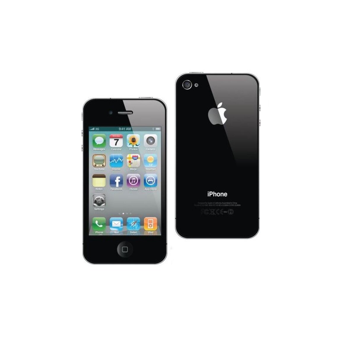 APPLE iPhone 4S - Noir - Reconditionné Lagoona Grade B - 16 Go