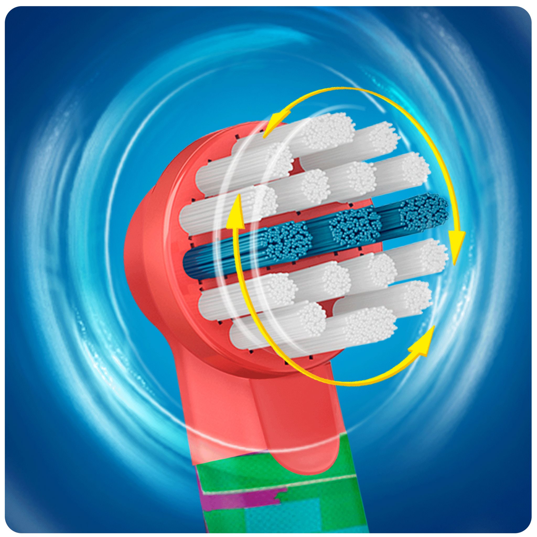 Voir la diapositive 5 : ORAL B Lot de x3 Brossettes Enfant EB10X3 KIDS