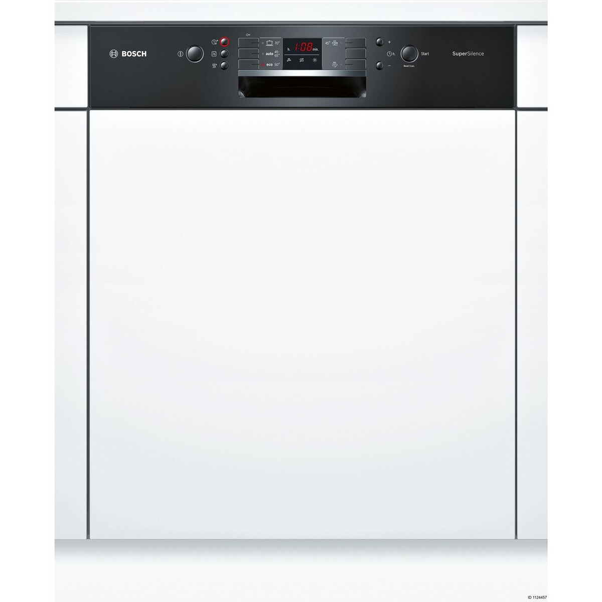 BOSCH Lave-vaisselle full encastrable SMI53L86EU, 12 couverts, 60 cm, 44 dB, 5 programmes