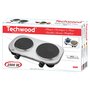 TECHWOOD Cuisson d'appoint 2 feux TPI-203 - Inox