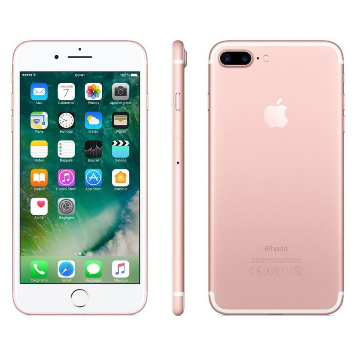 APPLE iPhone 7 Plus - Or Rose - 256 Go