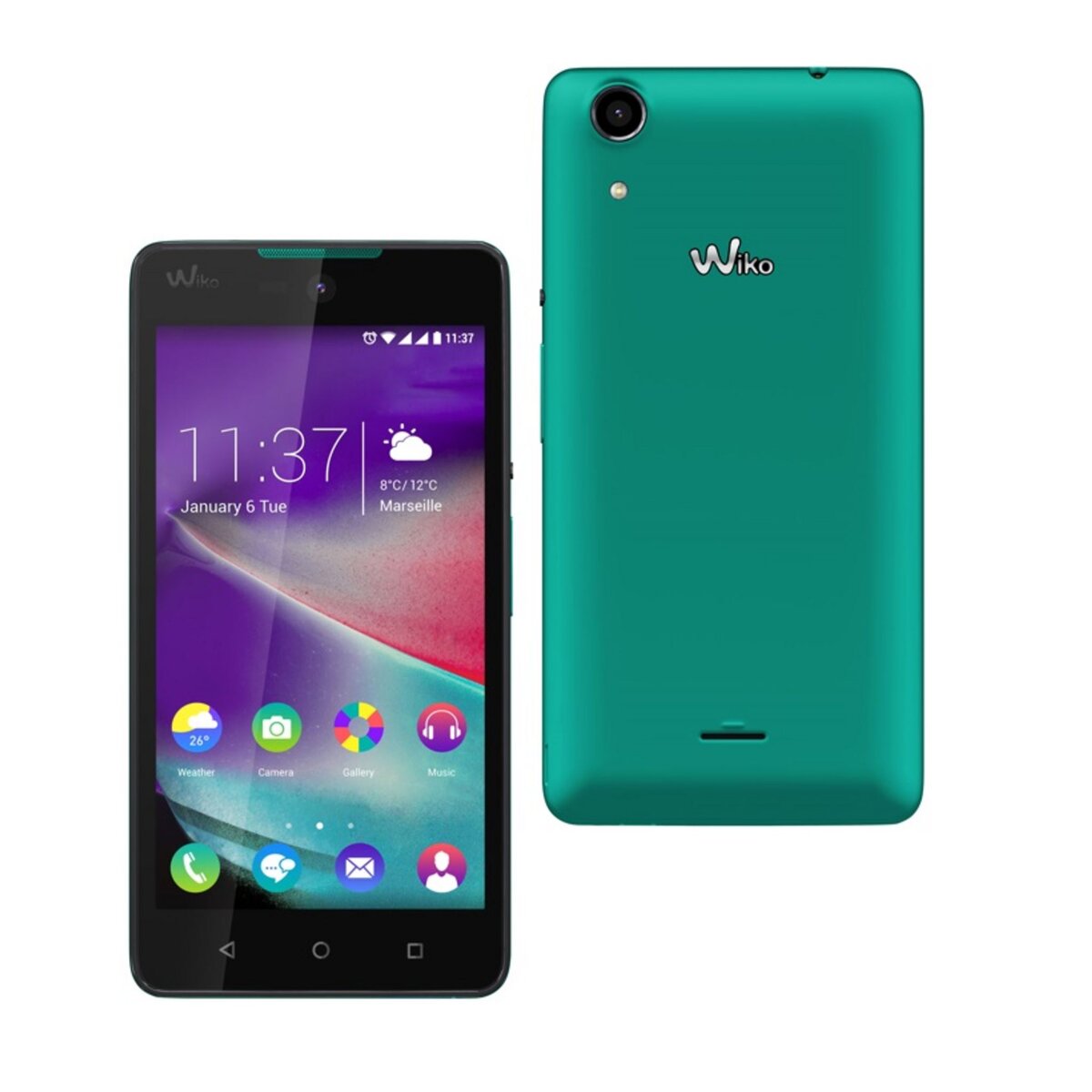 WIKO Smartphone RAINBOW Lite 4G - Turquoise - Double Sim