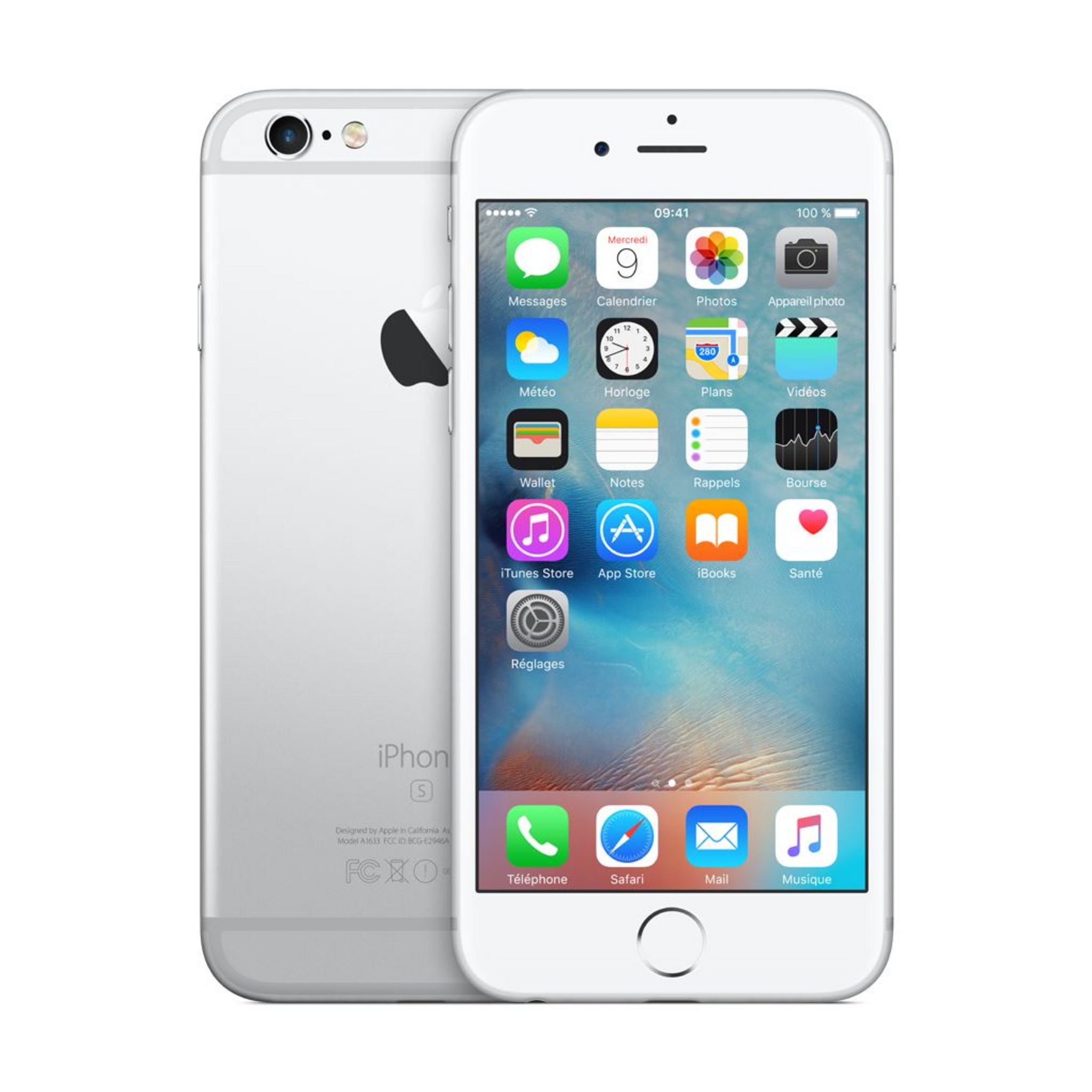 IPhone 6s 128 Go Argenté - Débloqué, Comme Neuf Avec étui, Verre Trempé Et écouteurs