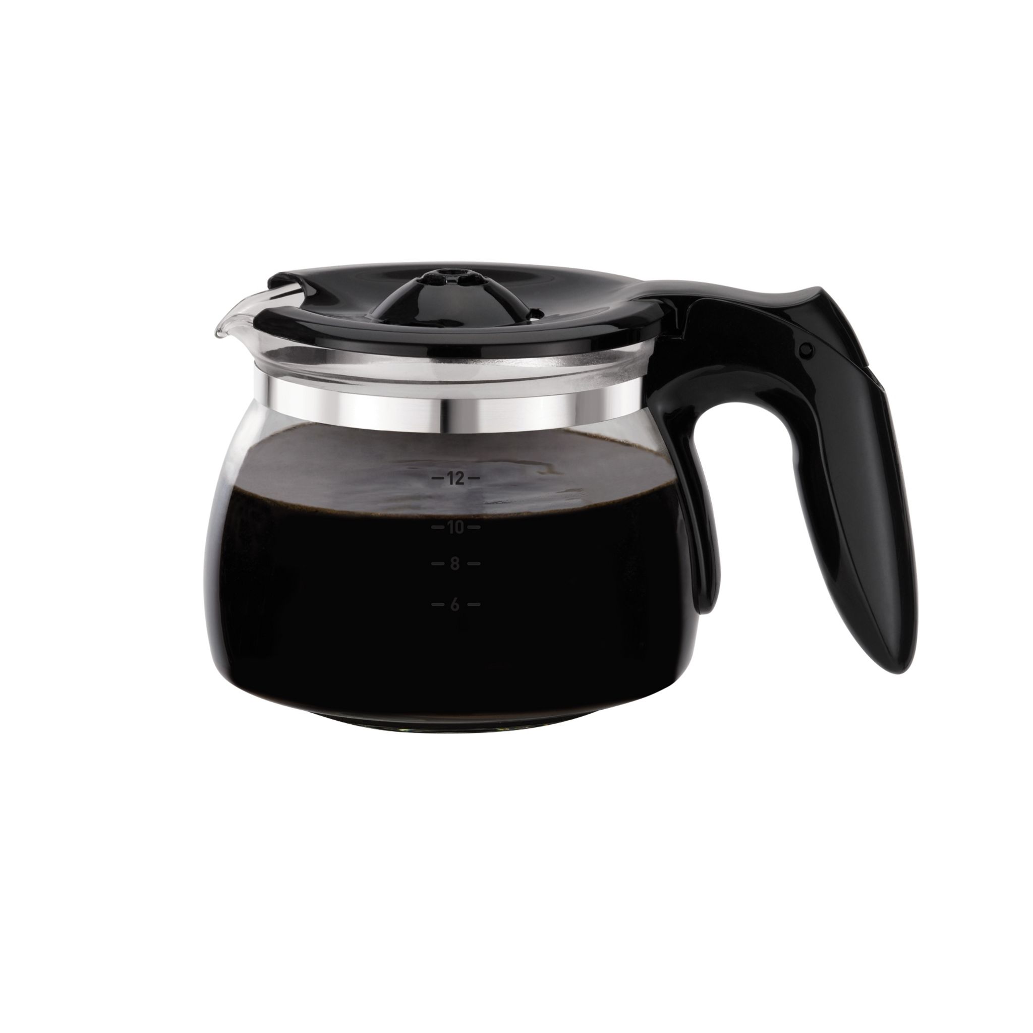 Voir la diapositive 4 : TEFAL Cafetière CM340811 Mini noir et inox 6 tasses