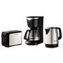 Voir la diapositive 2 : TEFAL Cafetière CM340811 Mini noir et inox 6 tasses