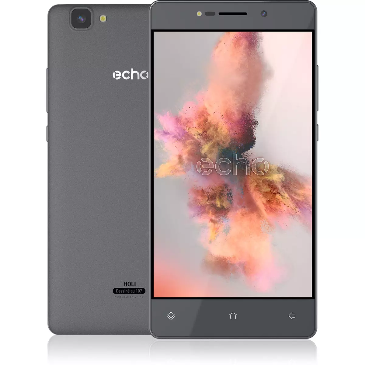 ECHO Smartphone - HOLI - Gris foncé - Double SIM