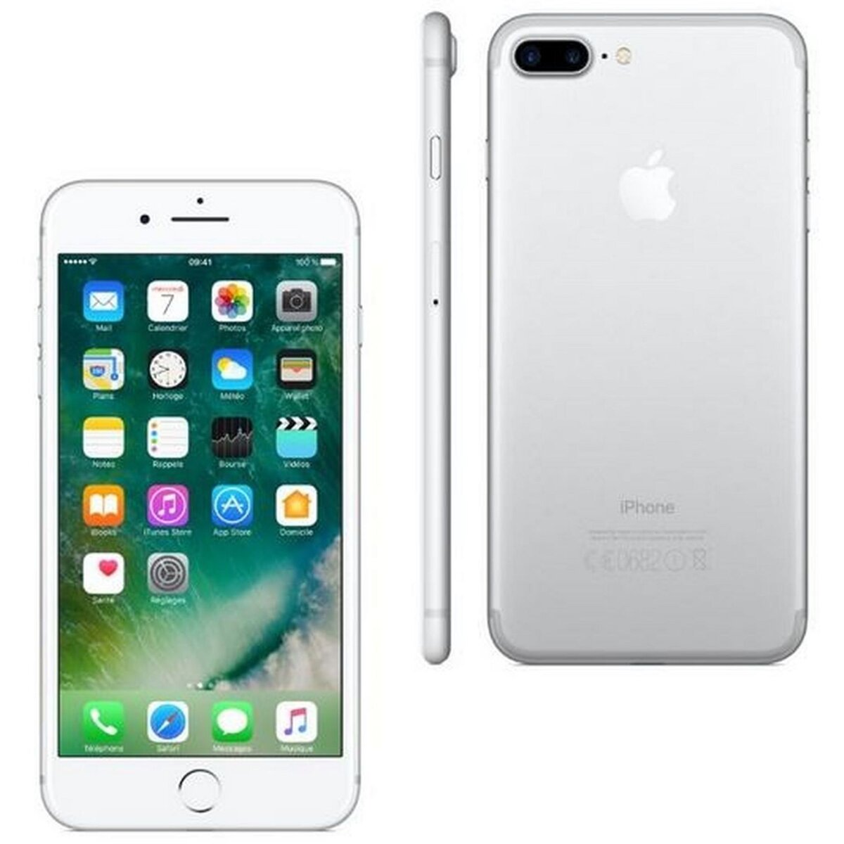 APPLE iPhone 7 Plus - Argent - 256 Go