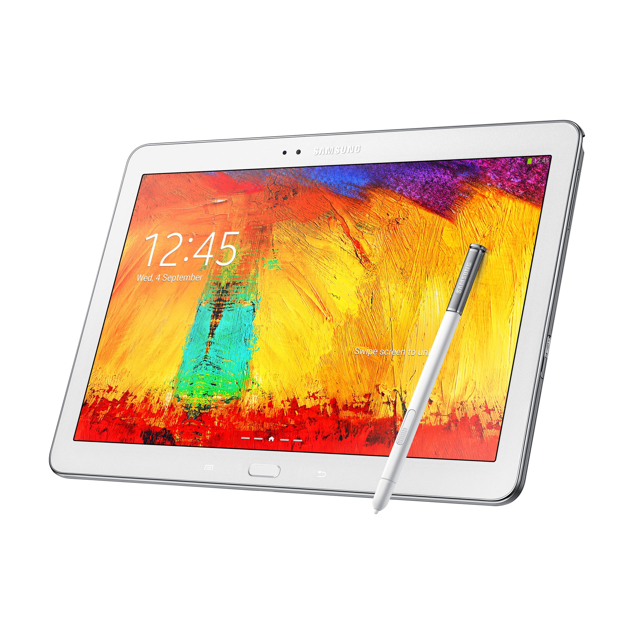 Voir la diapositive 9 : SAMSUNG Tablette tactile Galaxy Note 10.1 2014 Edition (P6000) Blanc