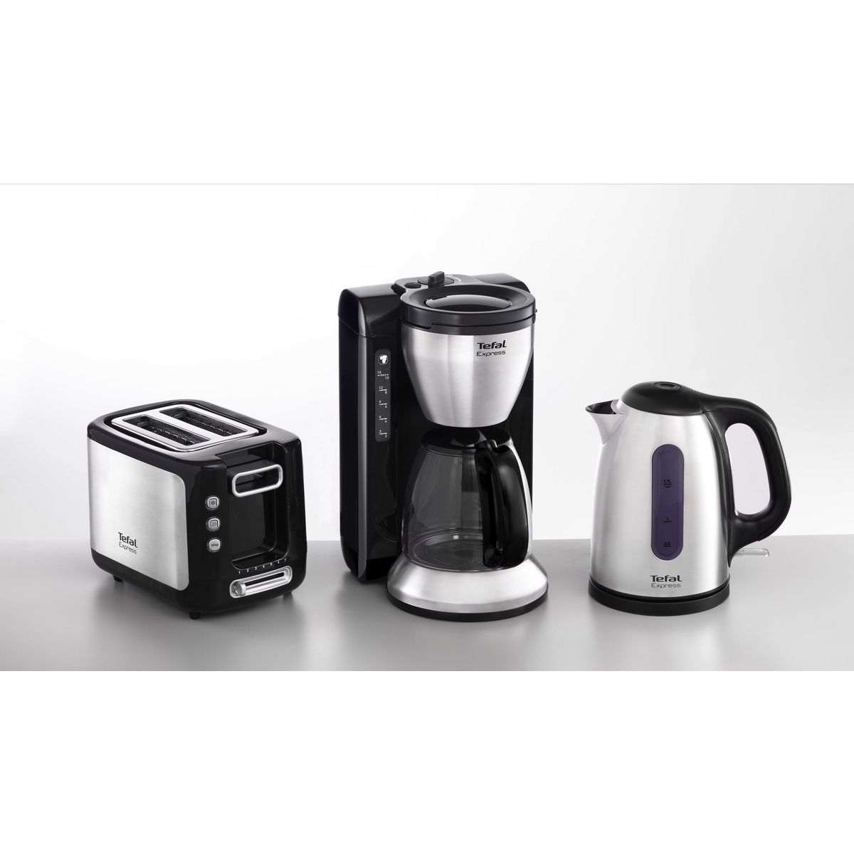 TEFAL Cafetière CM390811 Express Inox