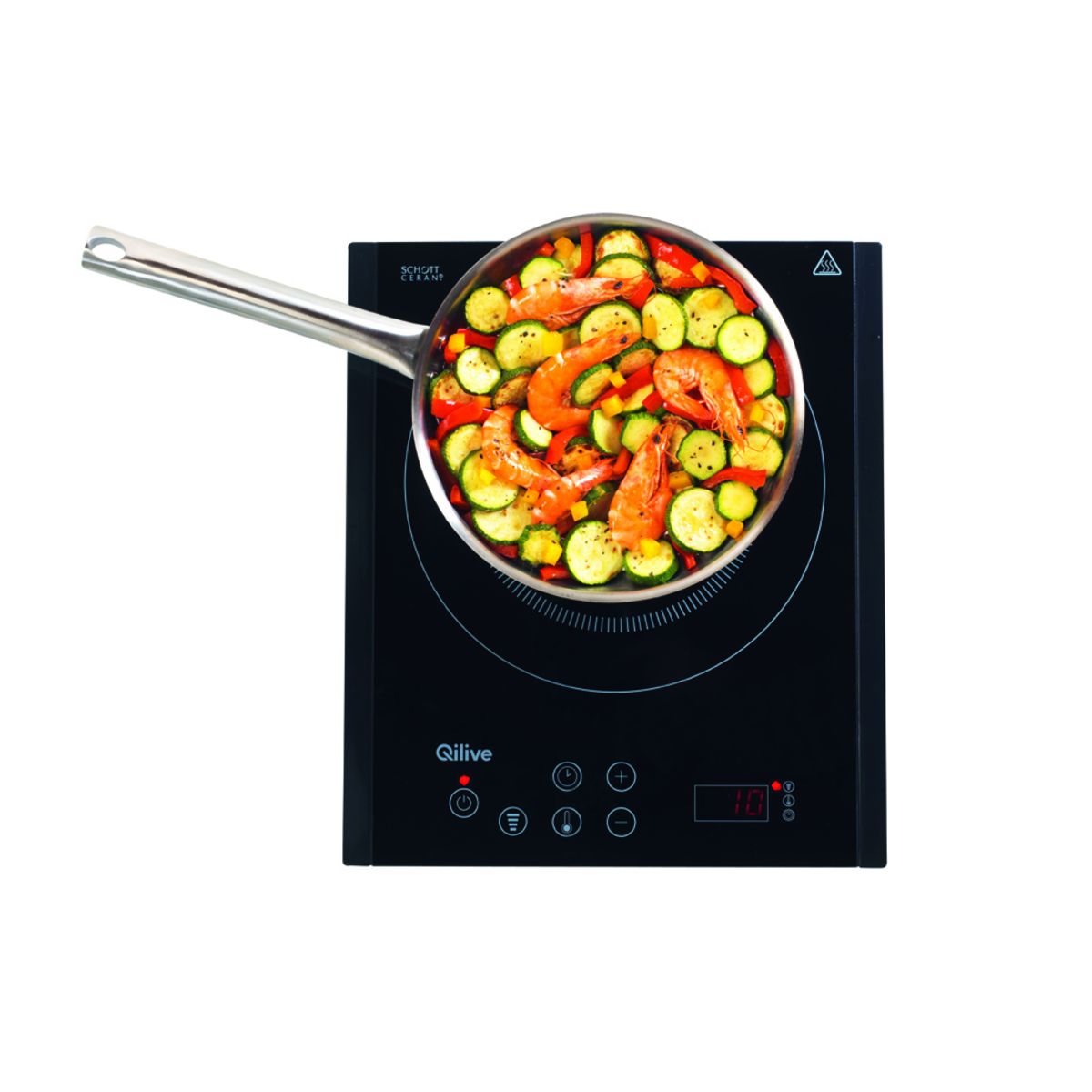 QILIVE Cuisson d'appoint réchaud induction QILIVE C20K-842718