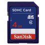 SANDISK Carte SDHC - 4 Go - Carte mémoire