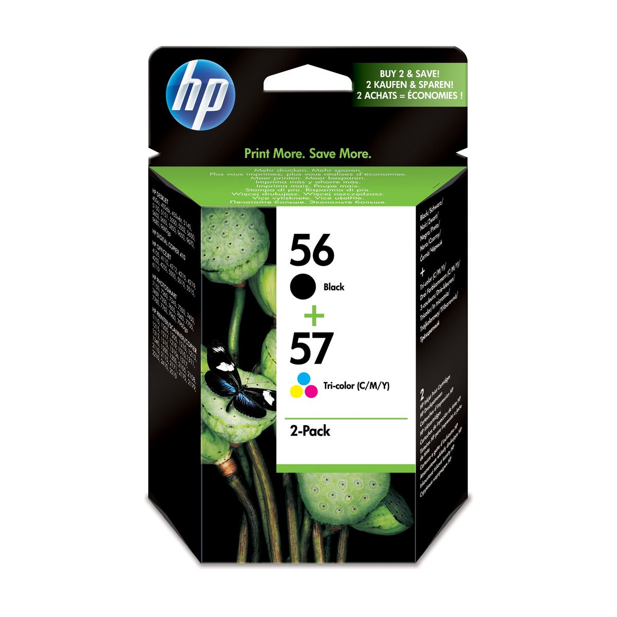 HP Cartouche INKJET PRINT CARTR NO 56/57