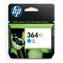 Voir la diapositive 1 : HP Cartouche d'Encre HP 364XL Cyan grande capacité Authentique (CB323EE)