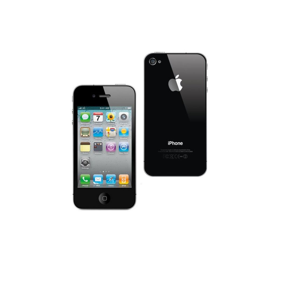 APPLE iPhone 4S - Noir- Reconditionné Lagoona - Grade A - 16 Go
