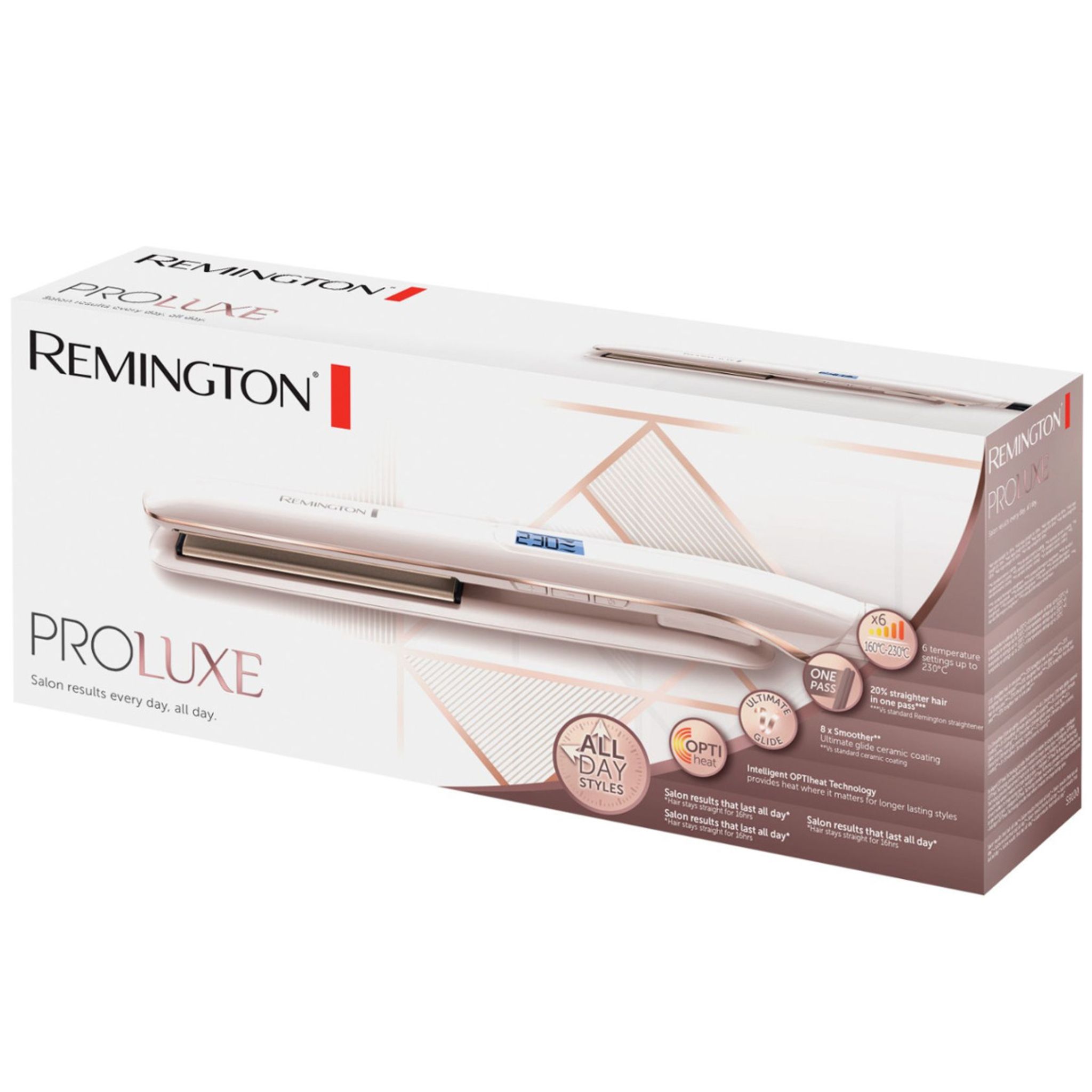Voir la diapositive 3 : REMINGTON Lisseur S9100 Proluxe