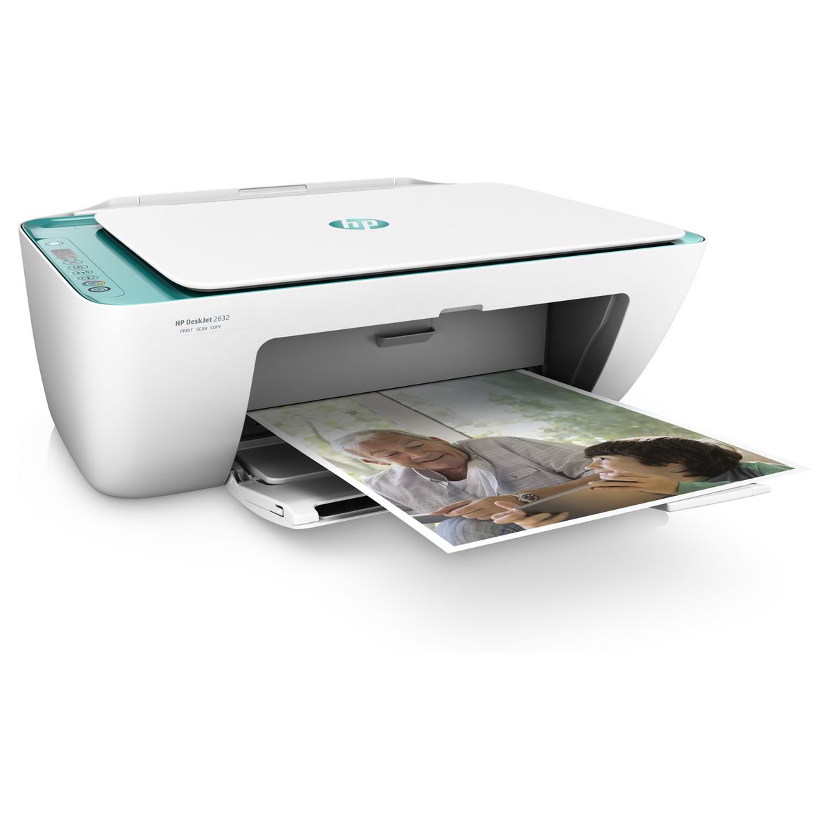 HP Imprimante Multifonction - Jet d'encre thermique - DESKJET 2632 - Compatible Instant Ink