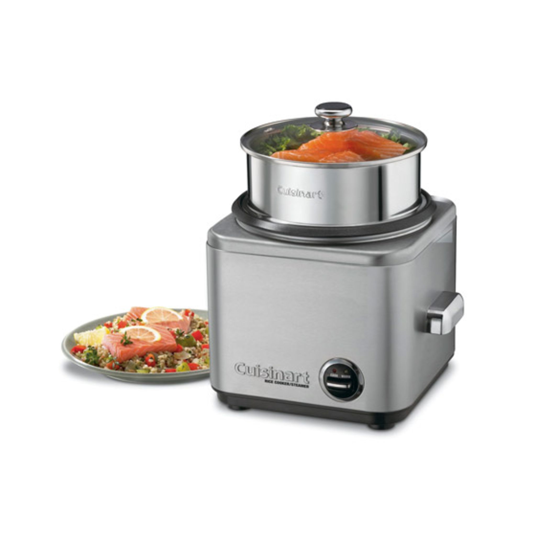 Voir la diapositive 4 : CUISINART Cuiseur à riz CRC400E