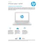 HP Ordinateur portable Stream Laptop 11-y010nf Blanc neige