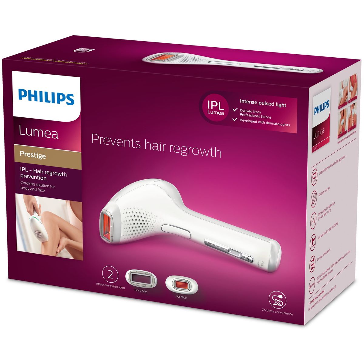 PHILIPS Epilateur à Lumière pulsée SC2007/00