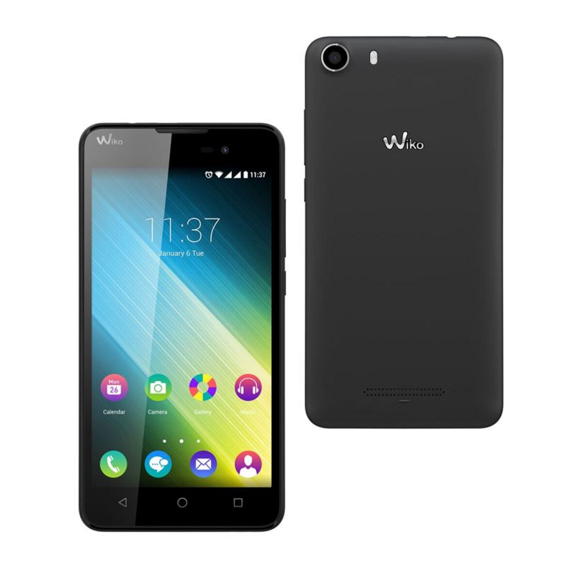 WIKO Smartphone LENNY 2 - 4 Go - 5 pouces - Noir