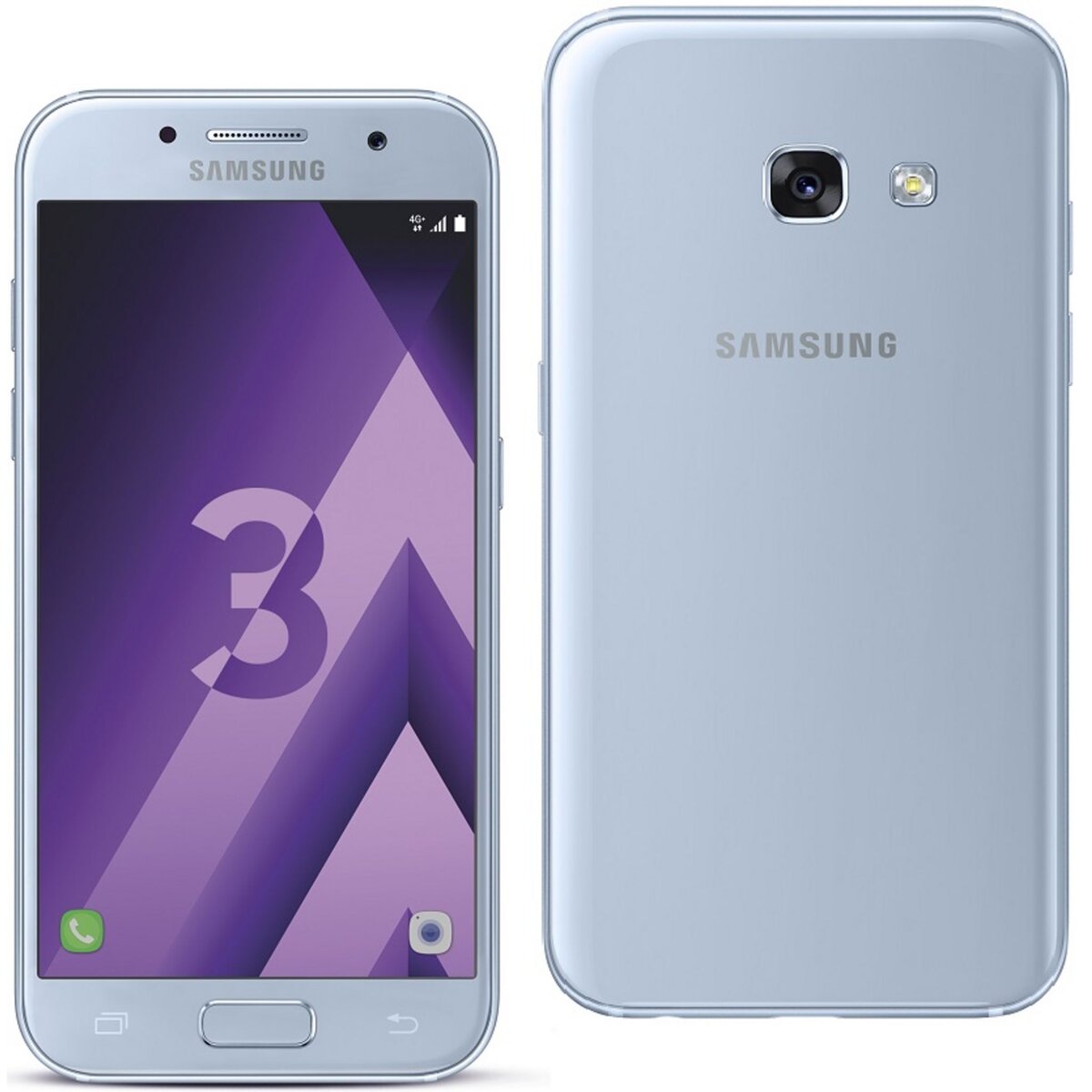 SAMSUNG Smartphone - Galaxy A3 2017 - 16 Go - 4,7 pouces - Bleu