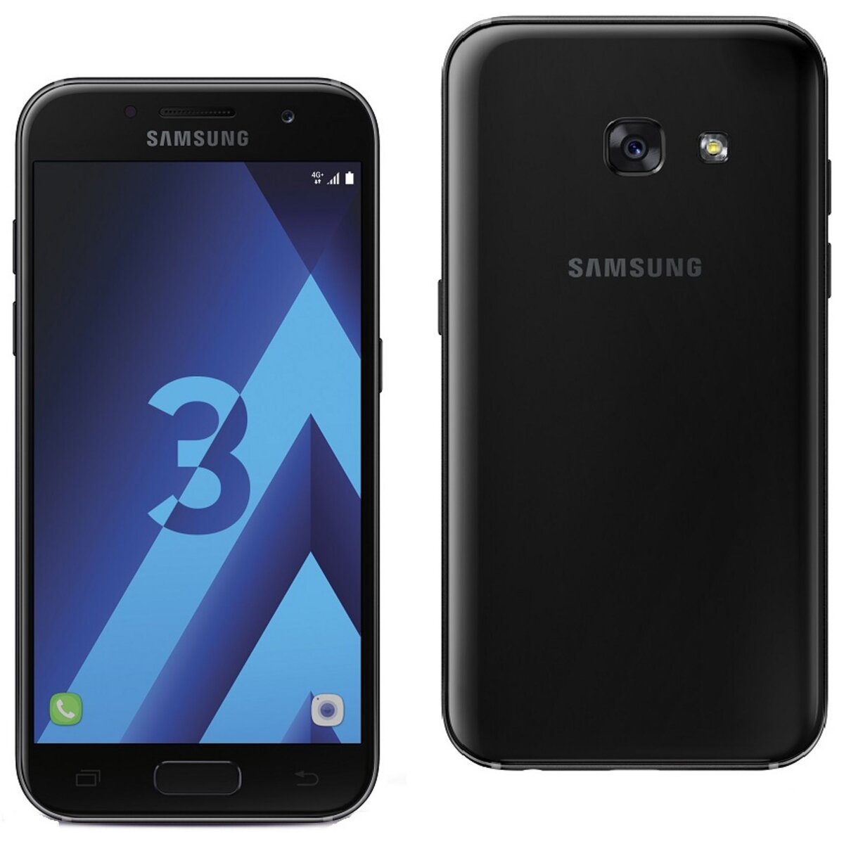 SAMSUNG Smartphone - Galaxy A3 2017 - 16 Go - 4,7 pouces - Noir