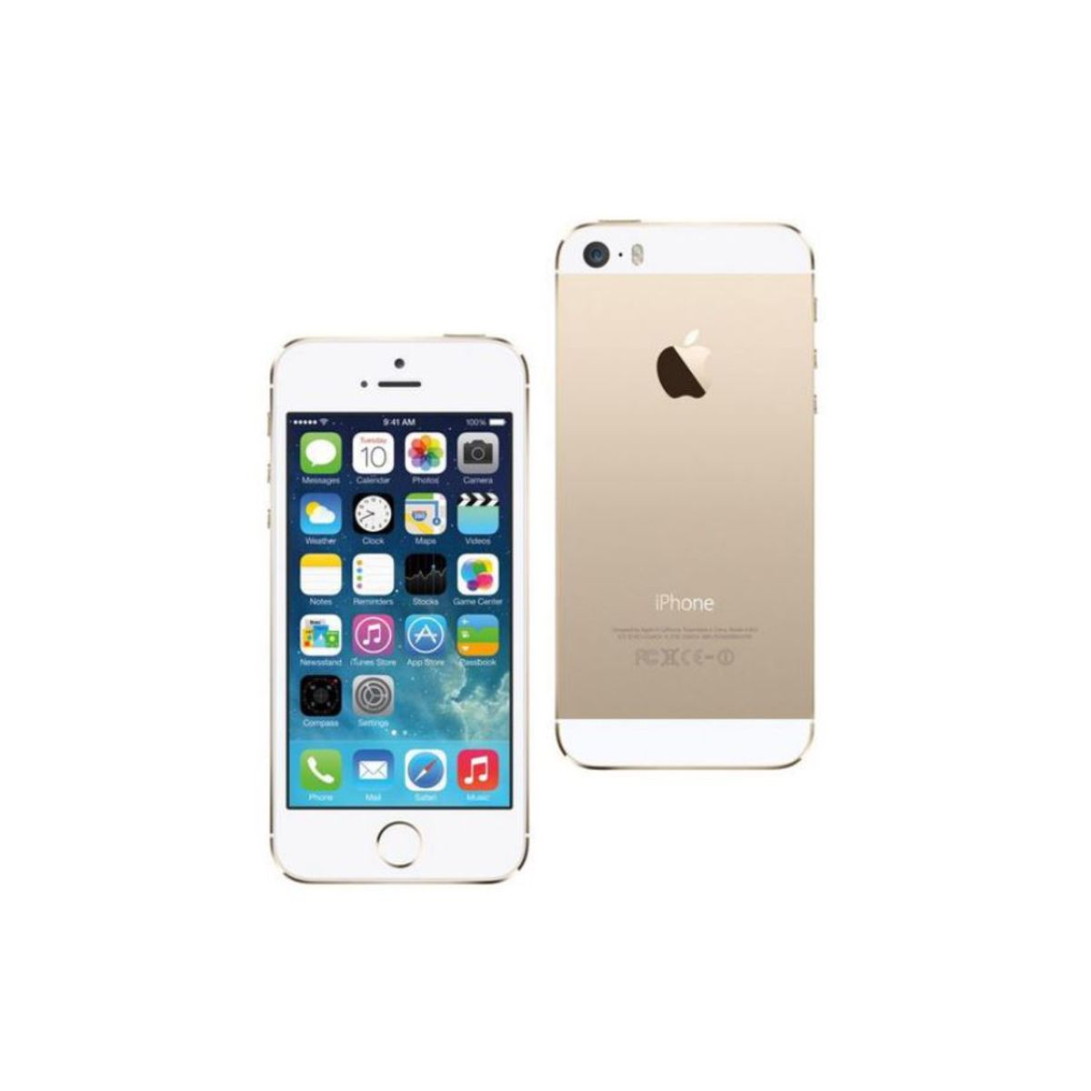 APPLE Iphone 5S Reconditionné Grade A - 32 Go - Or - LAGOONA
