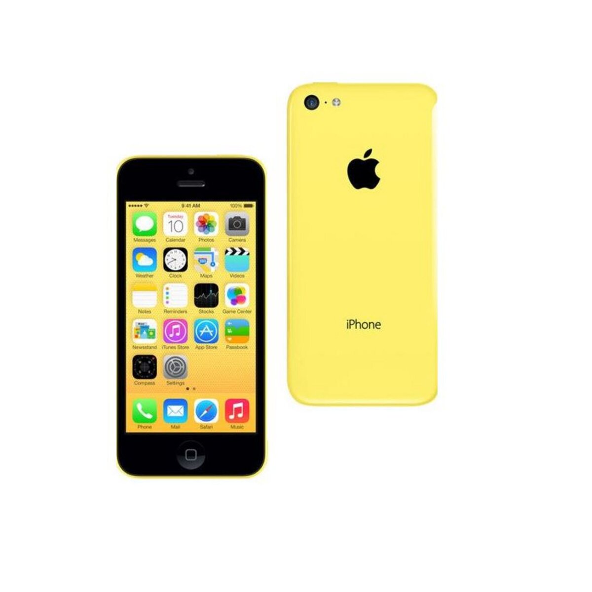APPLE iPhone 5C - Jaune - Reconditionné Lagoona - Grade A - 8 Go