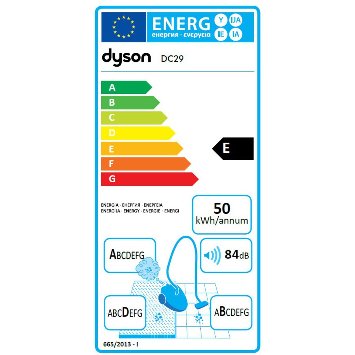 DYSON Aspirateur sans sac DC29