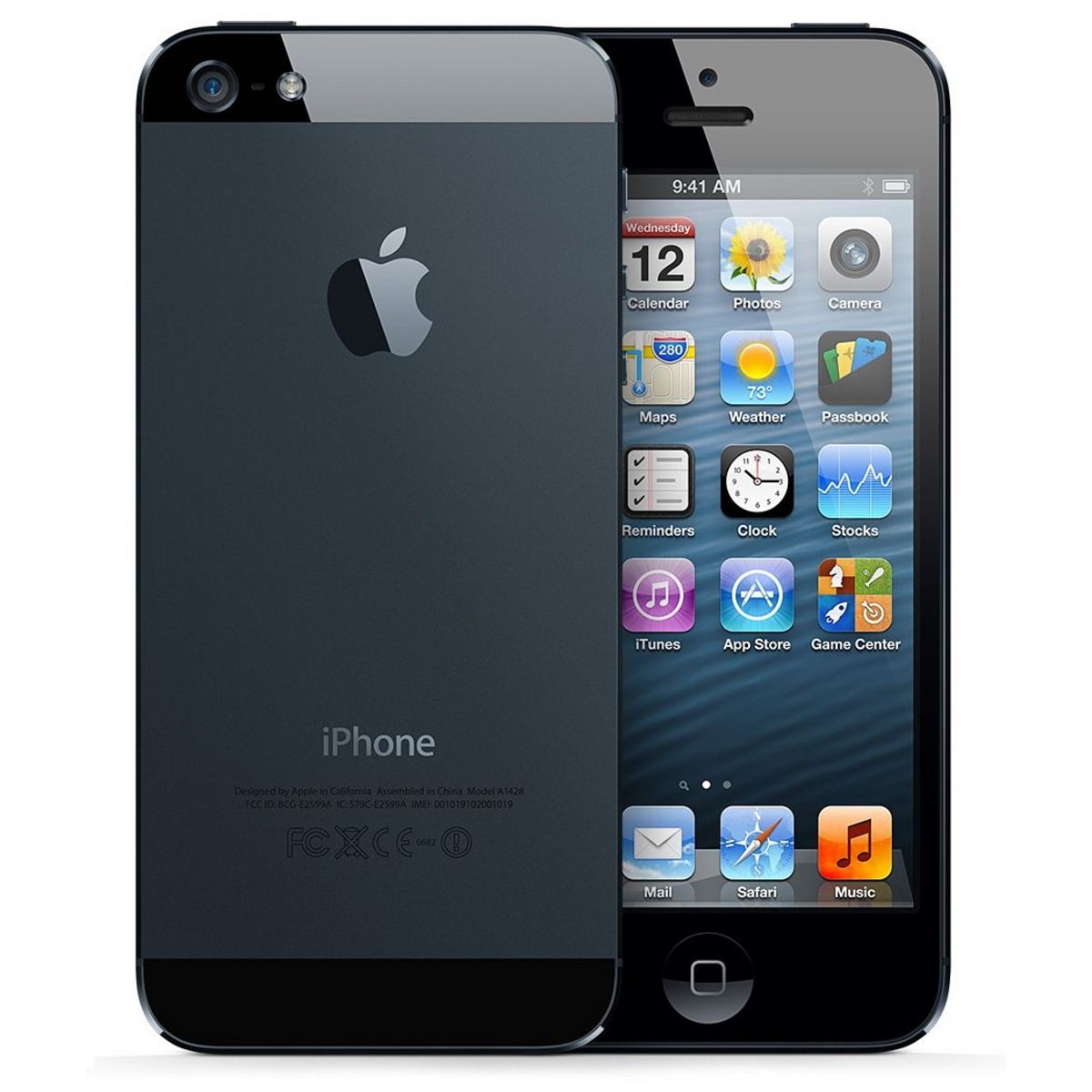 APPLE Iphone 5 Reconditionné Grade A - 64 Go - Noir