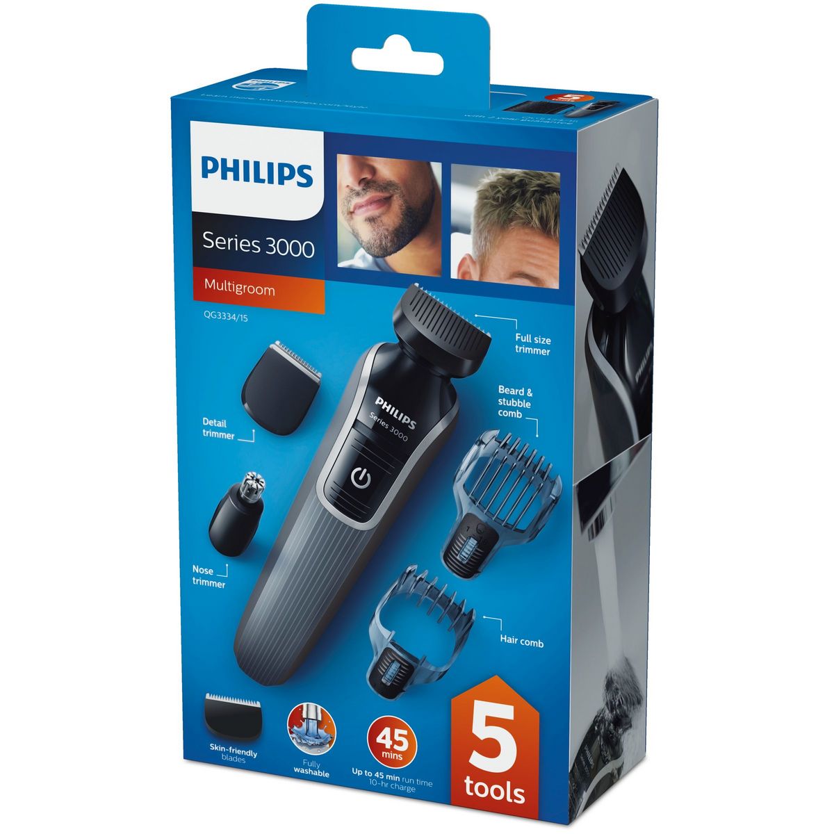PHILIPS Tondeuse barbe et cheveux multistyle QG3334/15