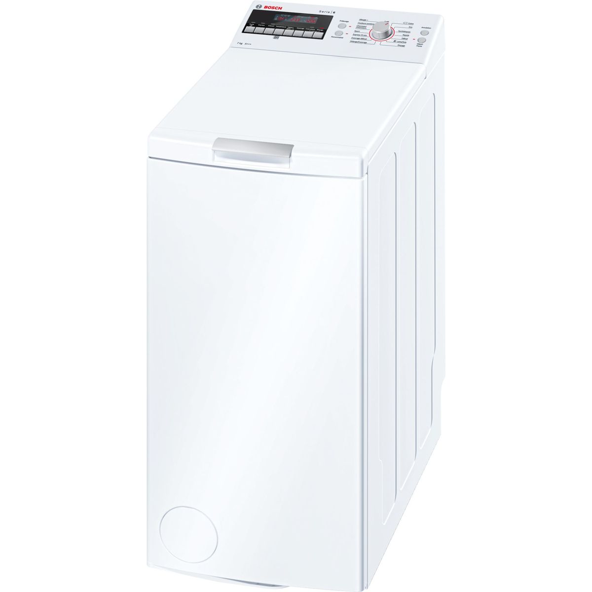 BOSCH Lave-linge top WOT24457FF, 7 Kg, 1200 T/Min