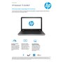 HP Ordinateur portable Notebook 15-bs046nf - 1 To - Argent