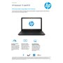 HP Ordinateur portable Notebook 15-bw047nf - 500 Go - Noir
