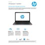 HP Ordinateur portable Notebook 17-ak036nf argent