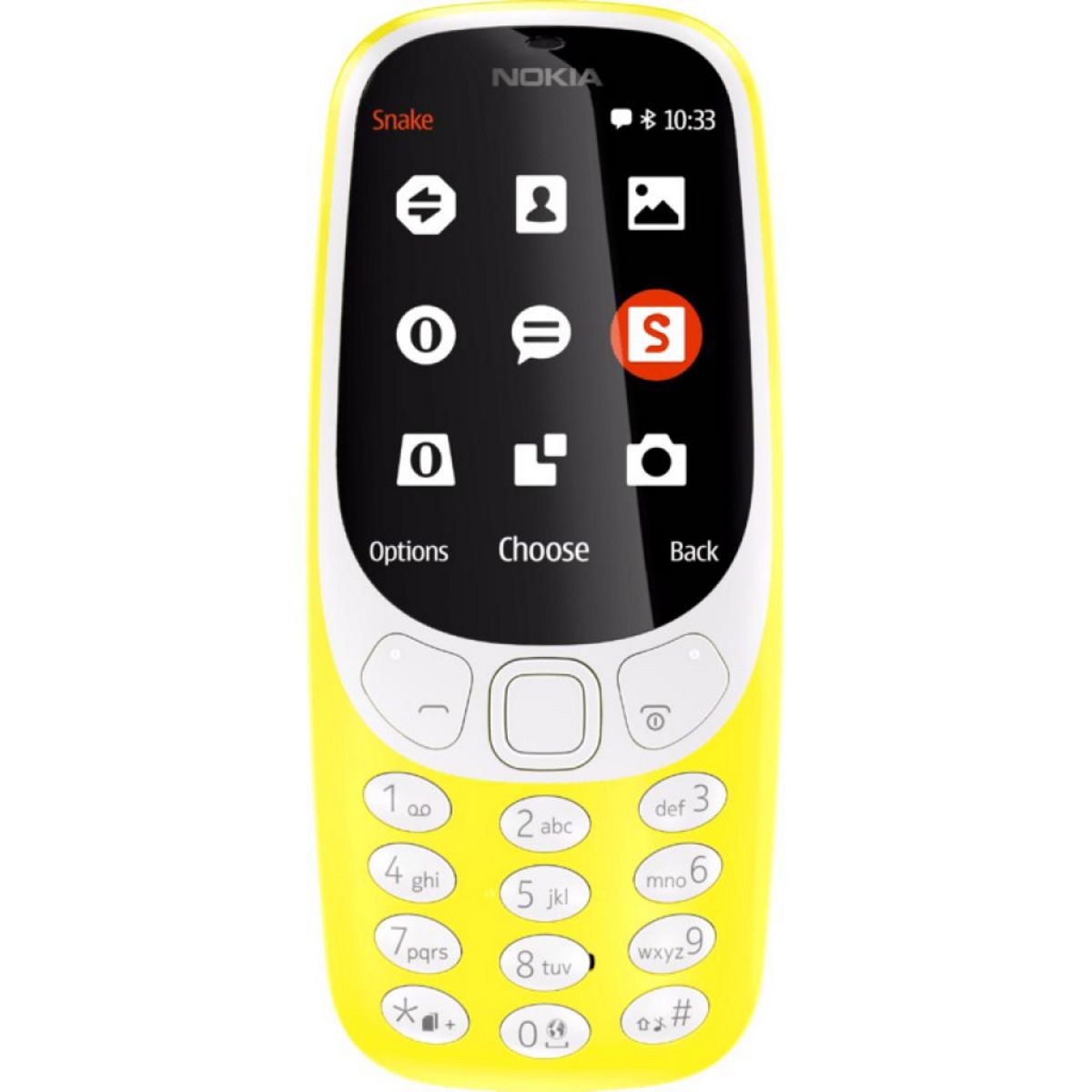 NOKIA Téléphone portable NOKIA 3310 - Double SIM - Jaune