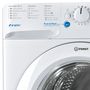 Voir la diapositive 4 : INDESIT Lave-linge hublot BWA101283XWFR INNEX CLICK AND WASH, 10 Kg, 1200 T/min