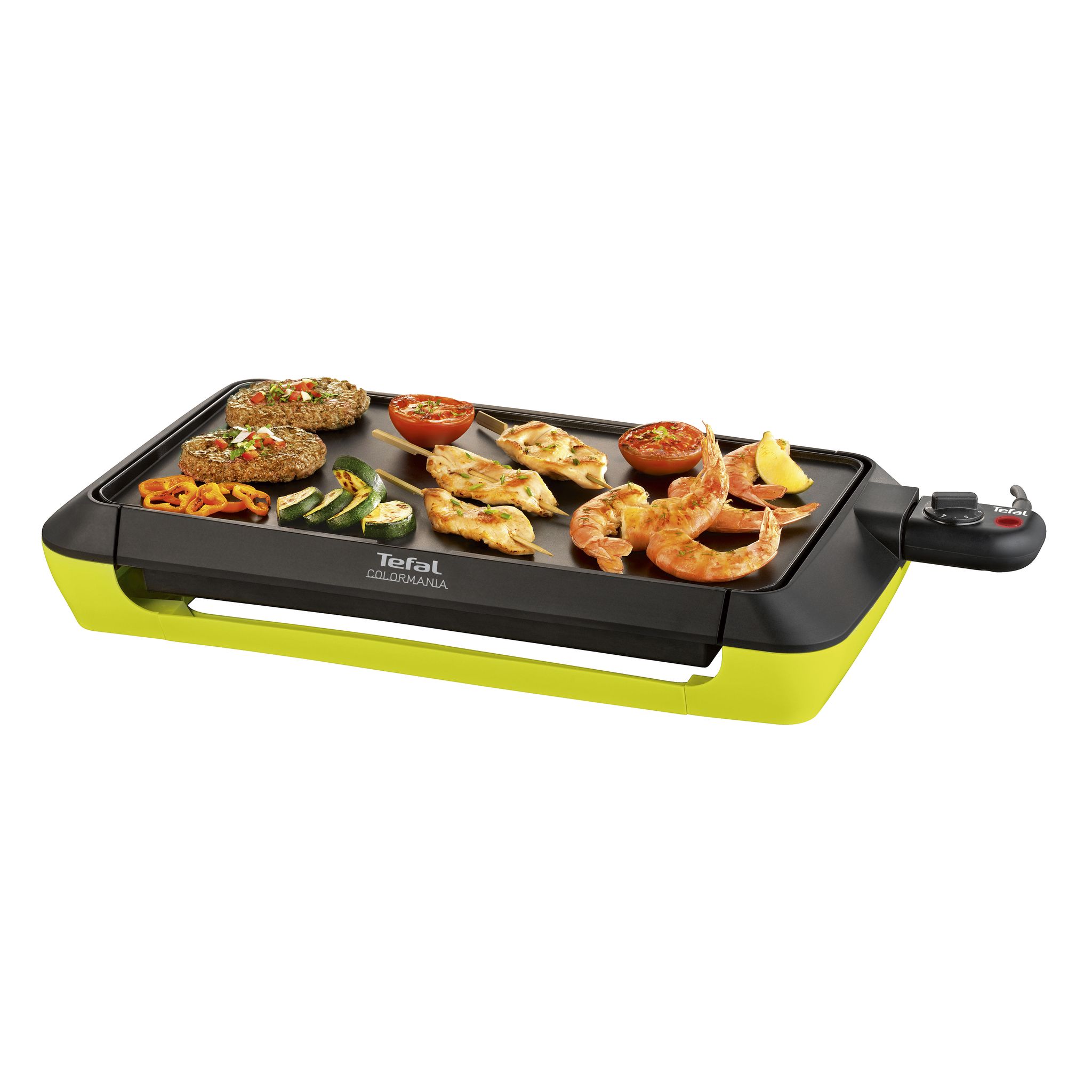 Voir la diapositive 2 : TEFAL Plancha CB660301Colormania maxi 2000W