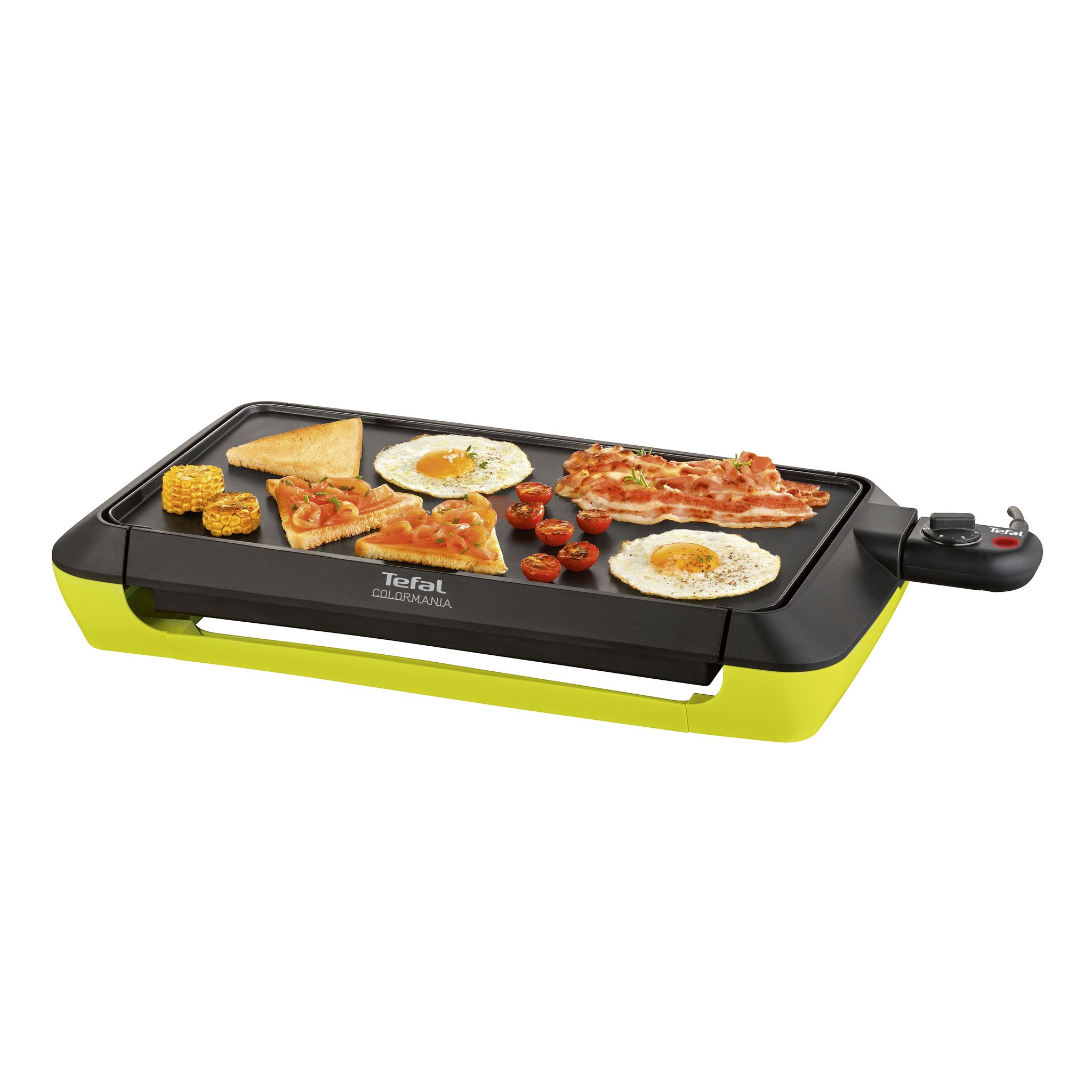 Voir la diapositive 3 : TEFAL Plancha CB660301Colormania maxi 2000W