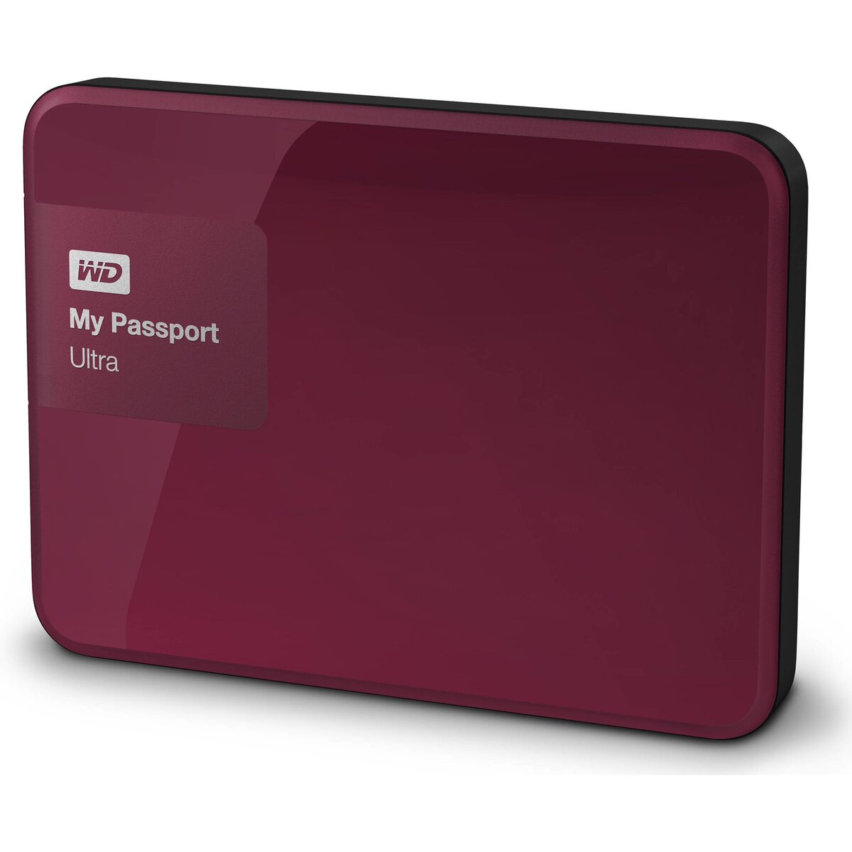 WESTERN Disque dur externe My Passport Ultra - USB 3.0 - 500 Go - Rouge