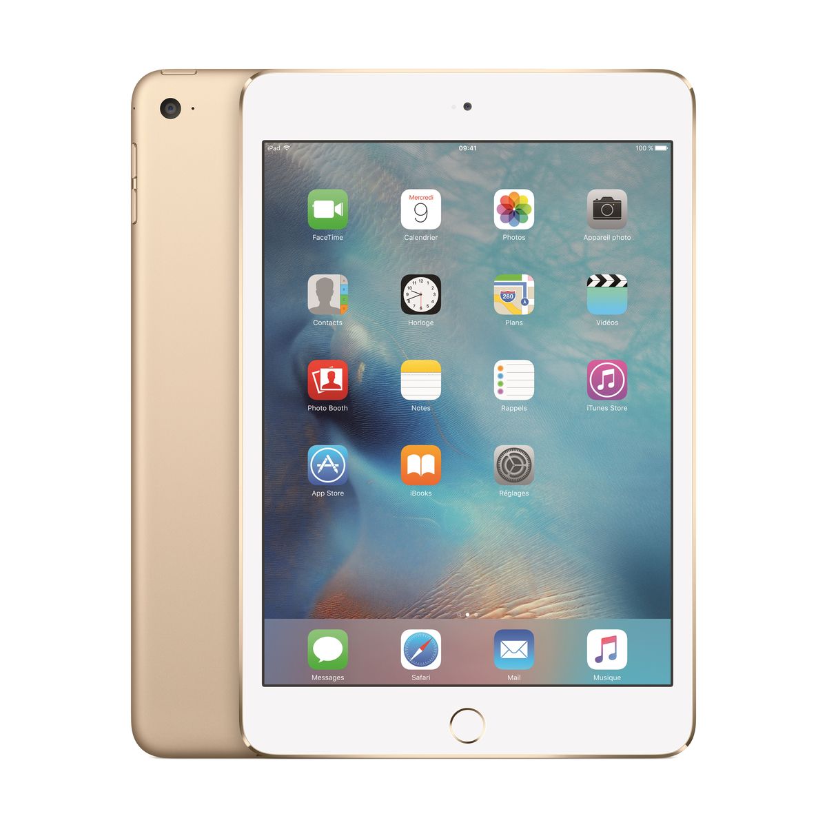 APPLE Tablette iPad Mini 4 WiFi + Cellular 7.9 pouces Or 4G 128 Go