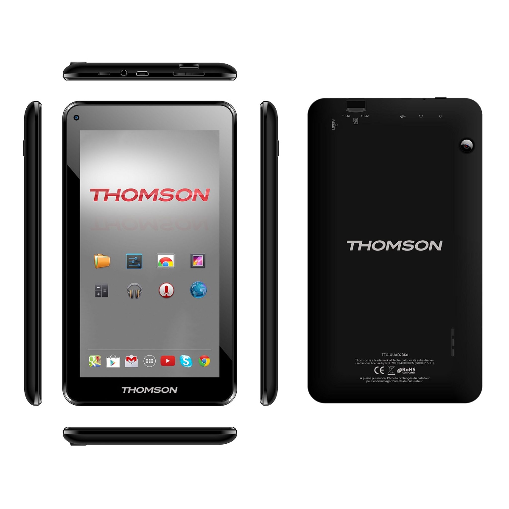 Plasturgie écran Thomson Notebook Windows THBK2-10.32CTW blanc