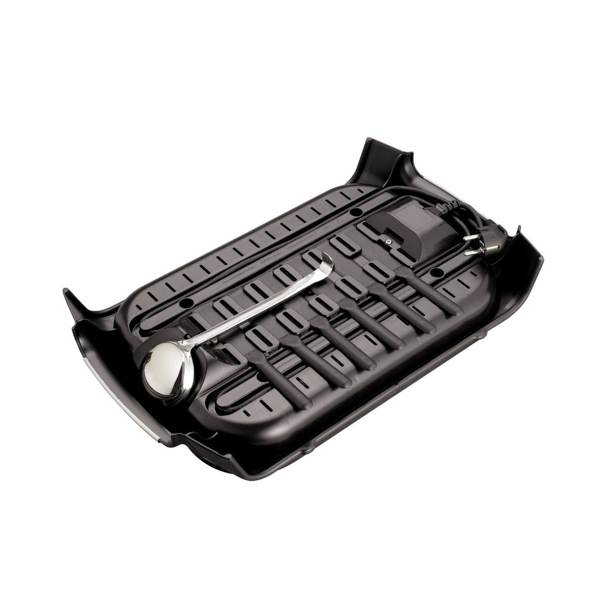 TEFAL Crepiere PY558813 Noir Inox 1000W 6 Personnes