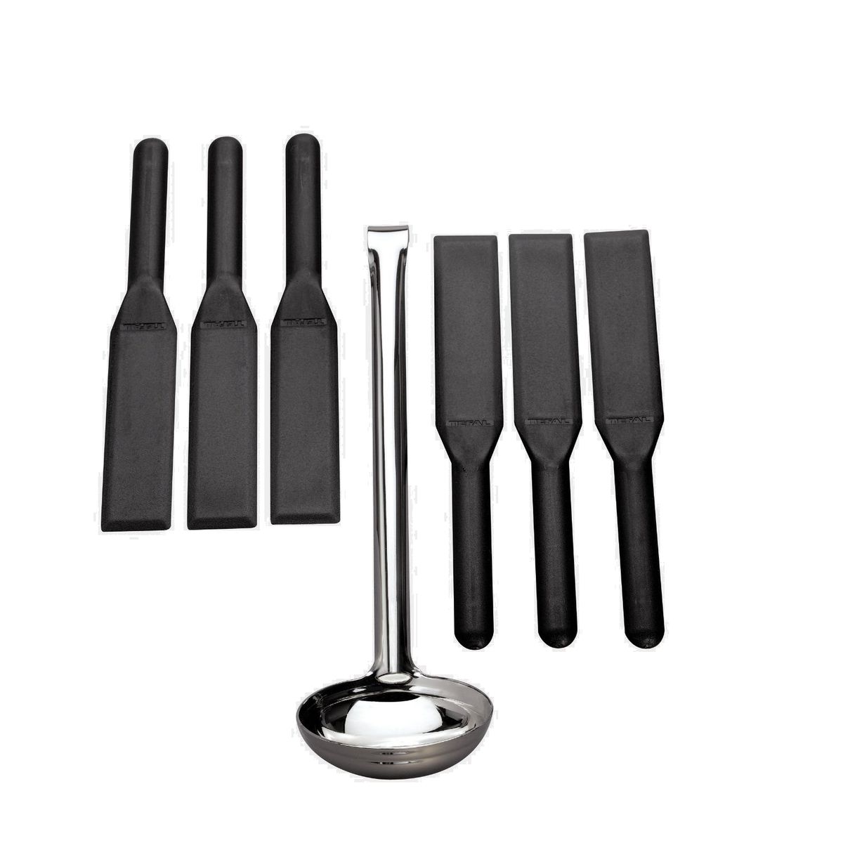 TEFAL Crepiere PY558813 Noir Inox 1000W 6 Personnes