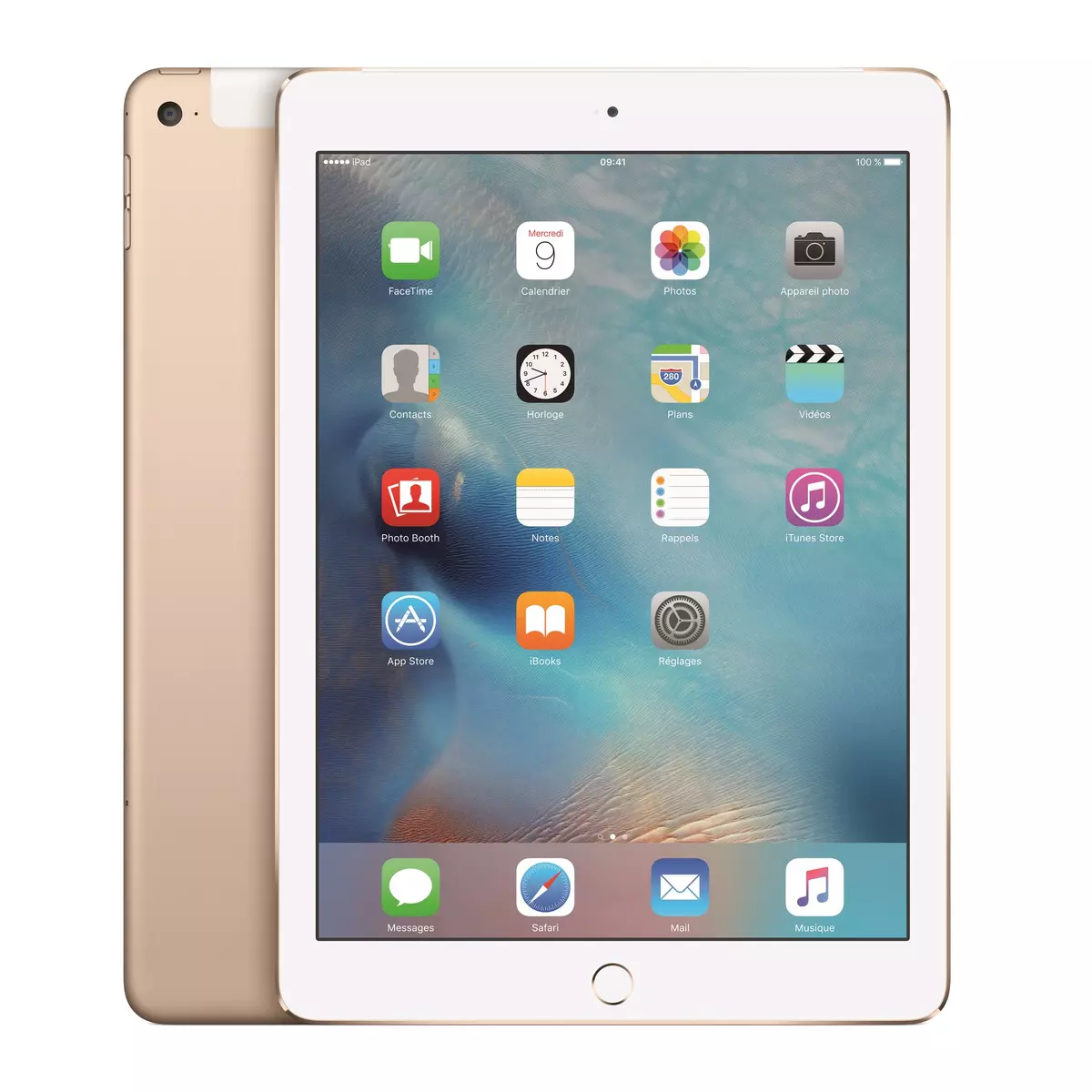 APPLE Tablette tactile iPad Air 2 WiFi - Or - 128 Go