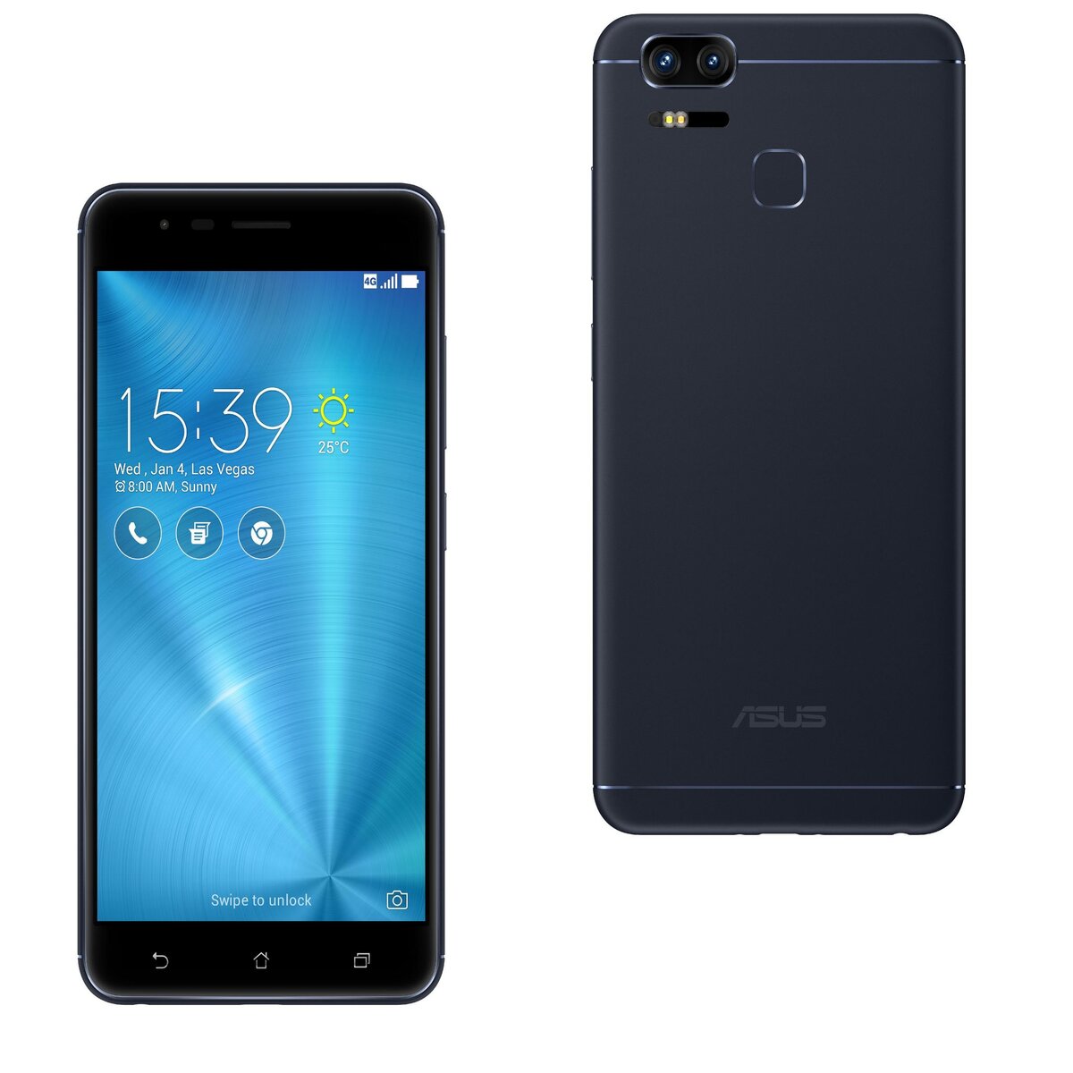 ASUS Smartphone ZENFONE ZOOM S / ZE553 - 64 Go - 5,5 pouces - Noir